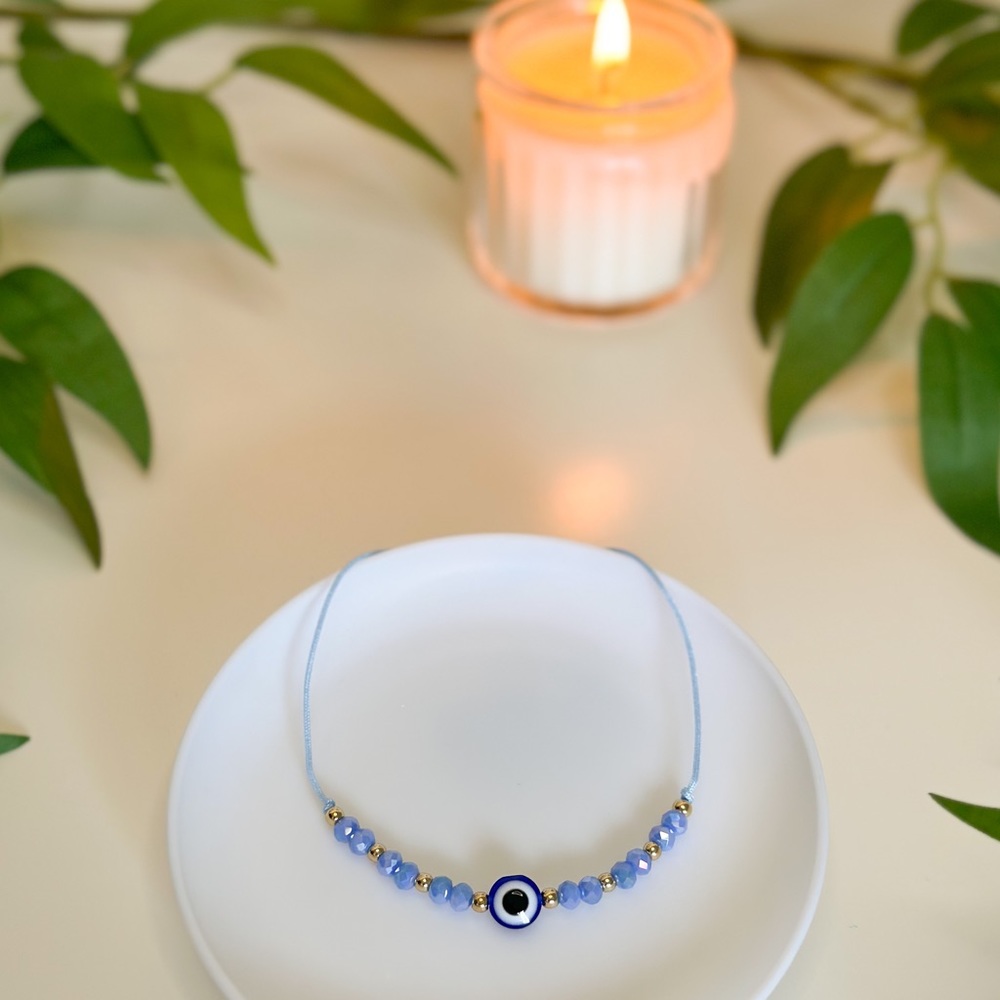 Blue Evil Eye Bracelet
